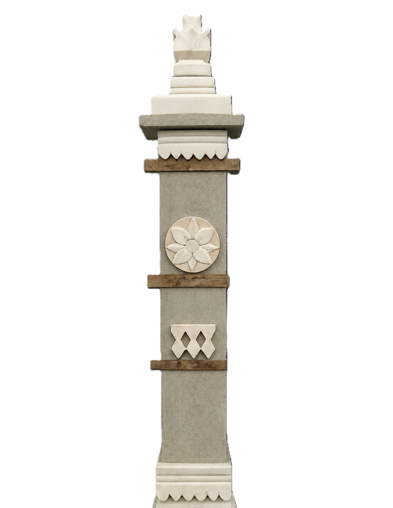 L'architecture vernaculaire colonnes symboles 2